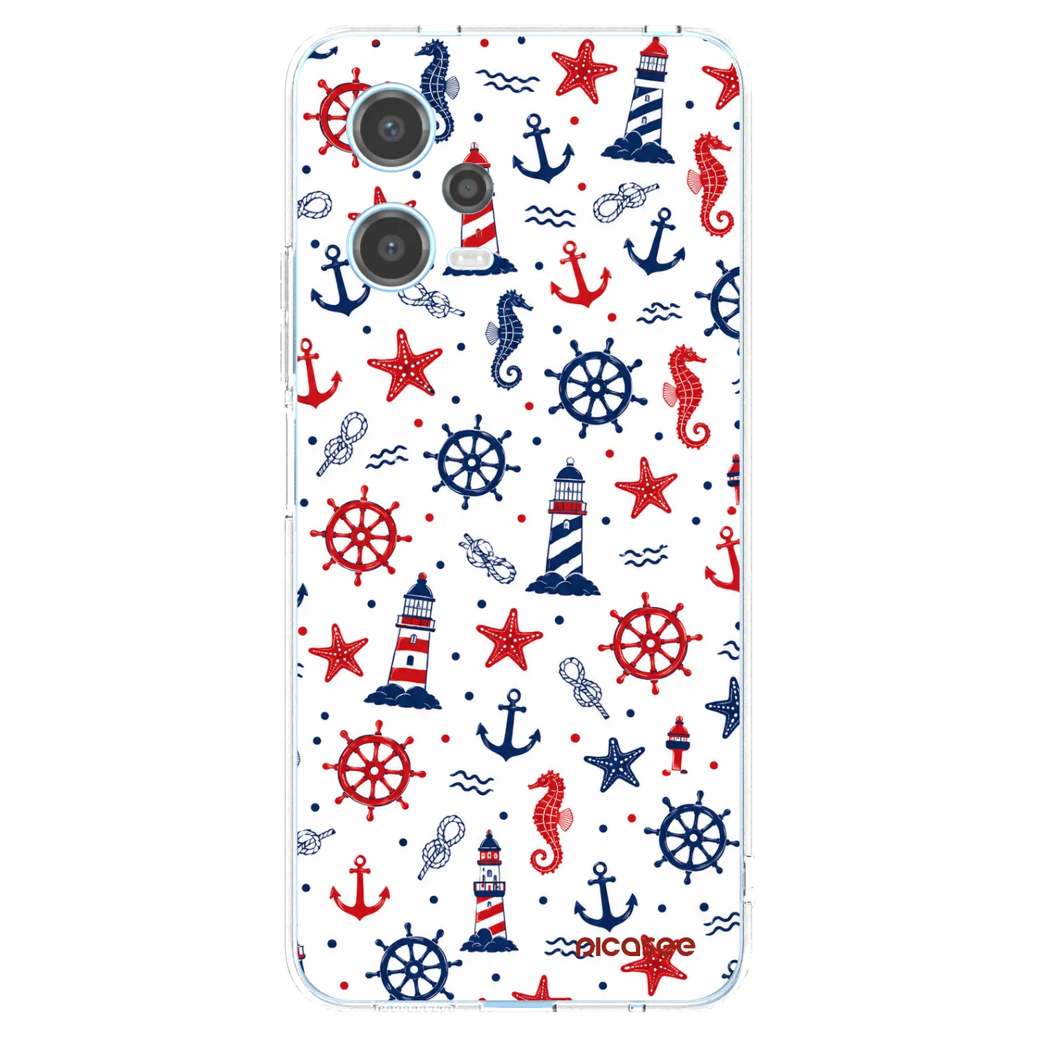 Picasee διαφανής θήκη σιλικόνης Xiaomi Redmi Note 12 5G - Sailor Vibes