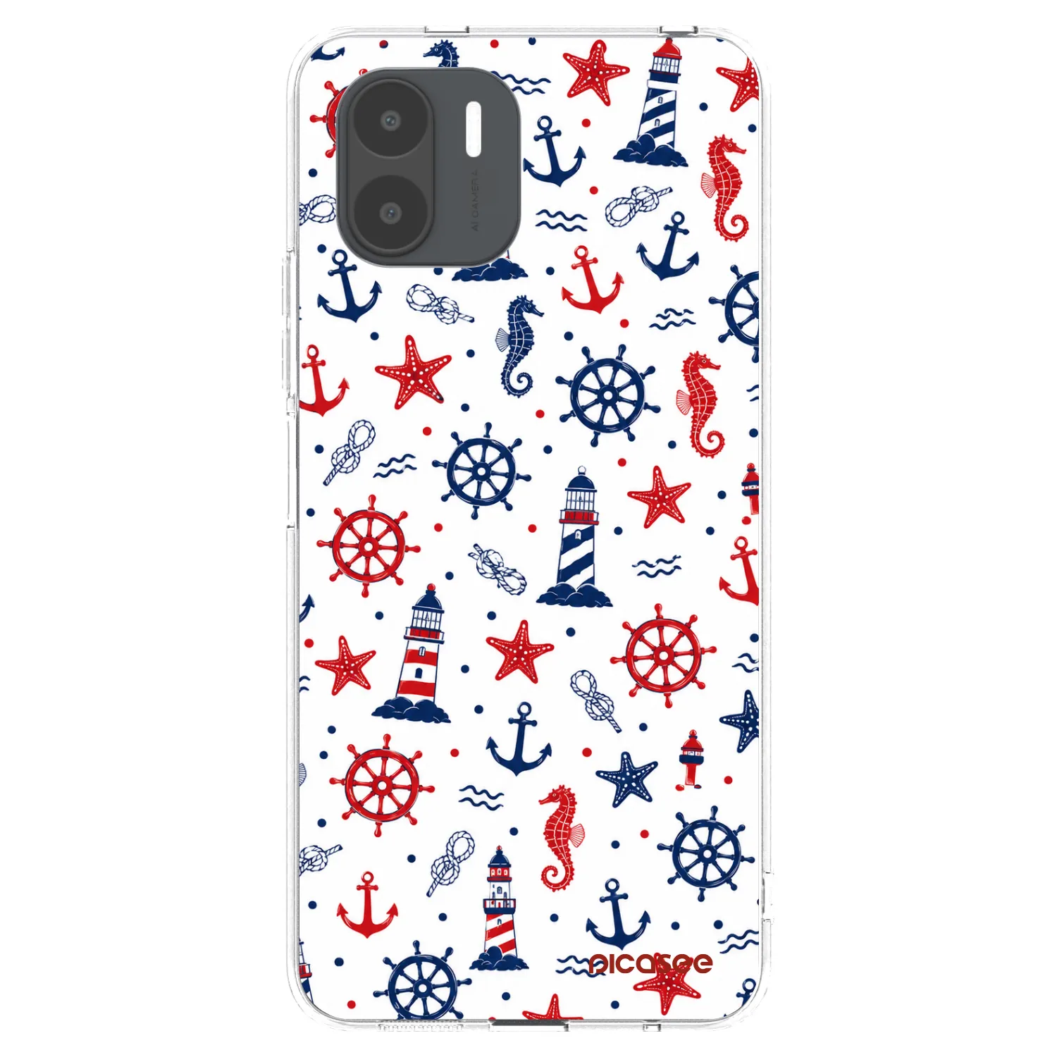 Picasee διαφανής θήκη σιλικόνης Xiaomi Redmi A2 - Sailor Vibes