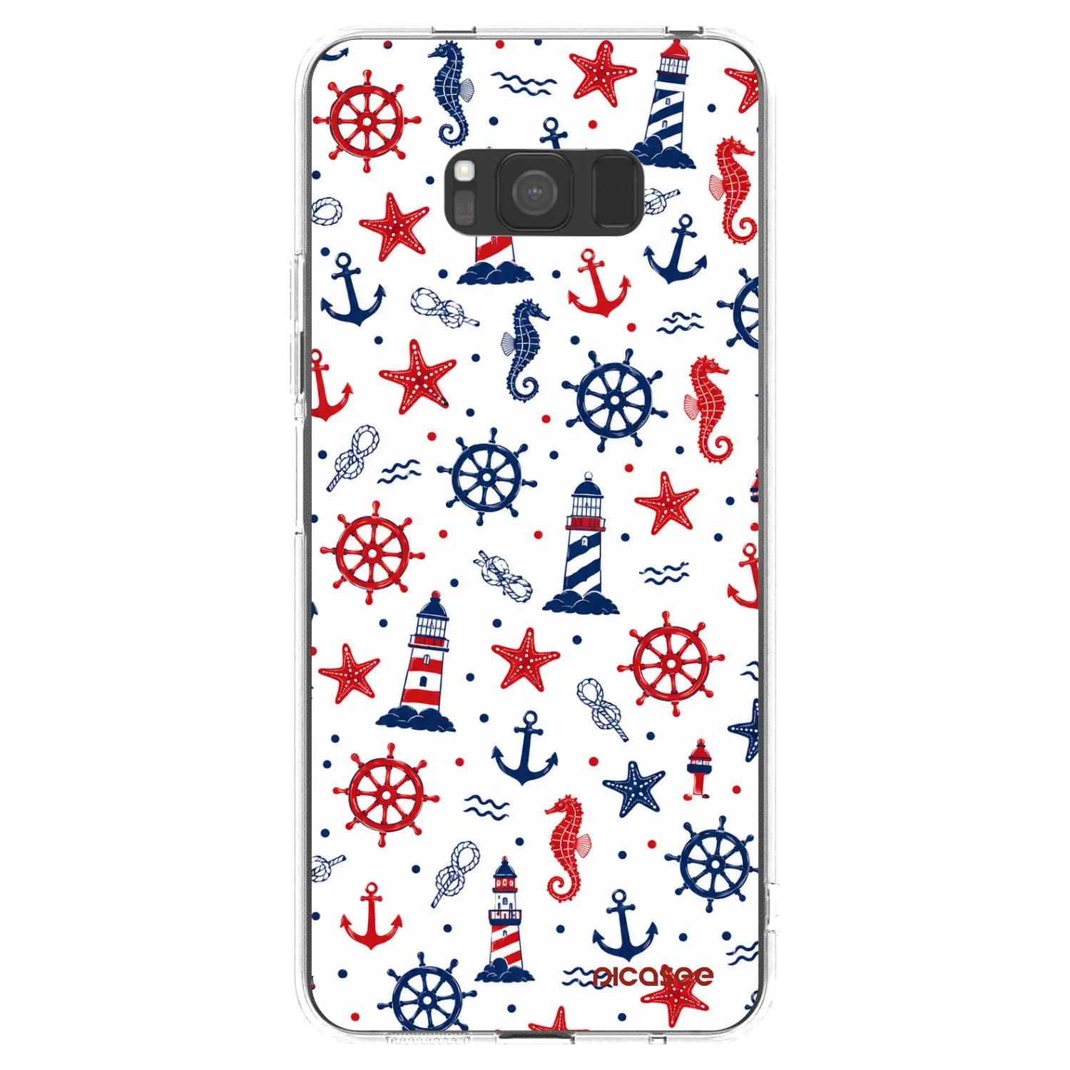 Picasee διαφανής θήκη σιλικόνης Samsung Galaxy S8 G950F - Sailor Vibes