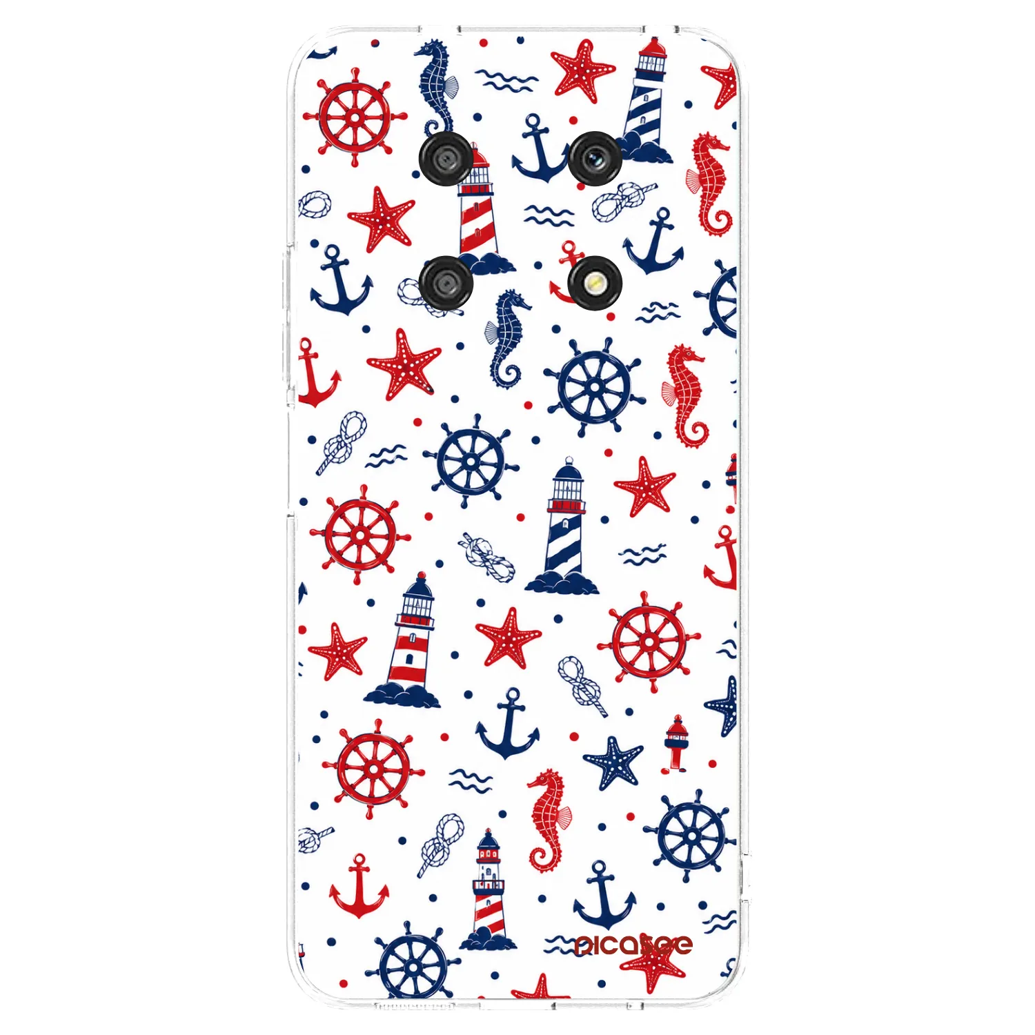 Picasee διαφανής θήκη σιλικόνης Honor Magic4 Lite 5G - Sailor Vibes