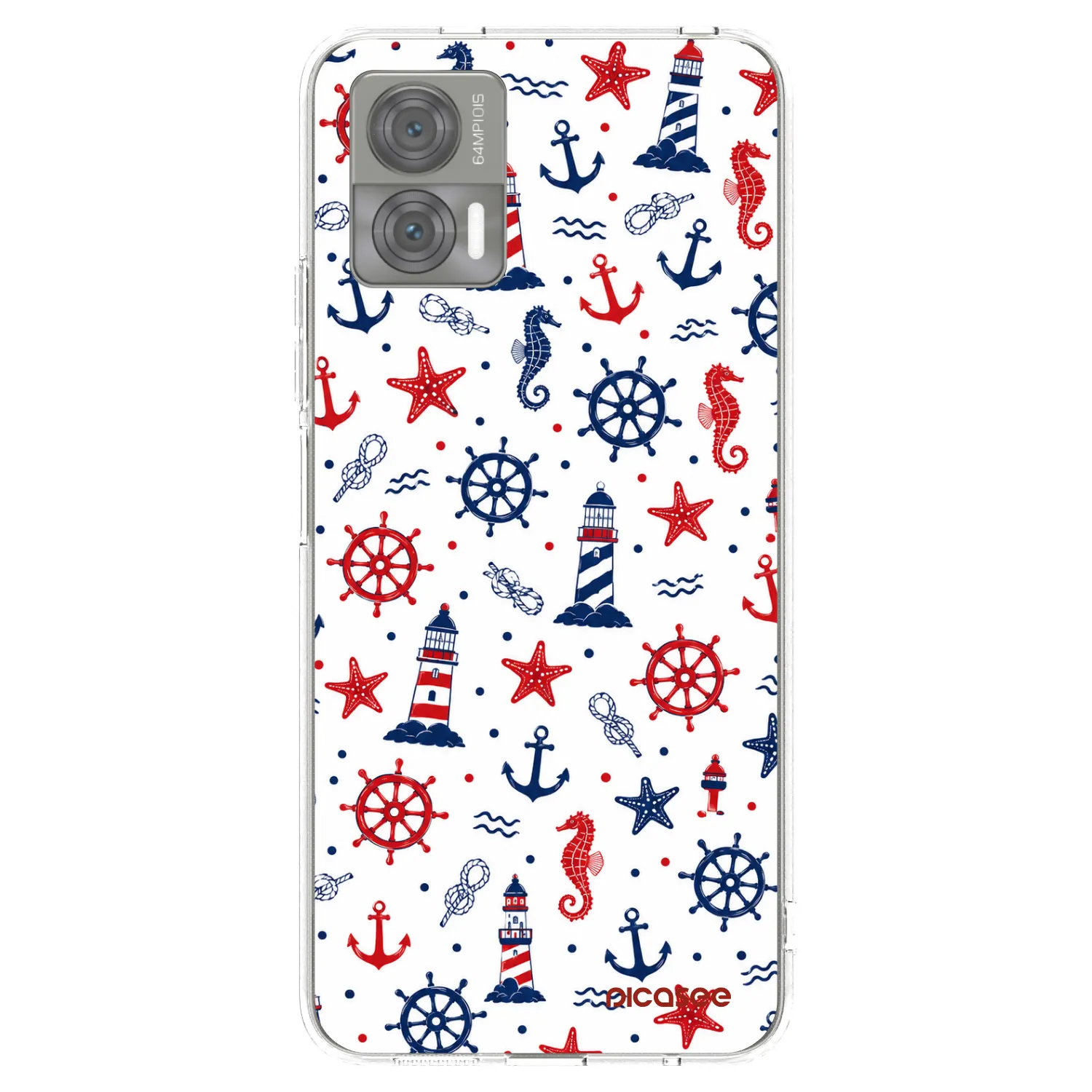 Picasee διαφανής θήκη σιλικόνης Motorola Edge 30 Neo - Sailor Vibes