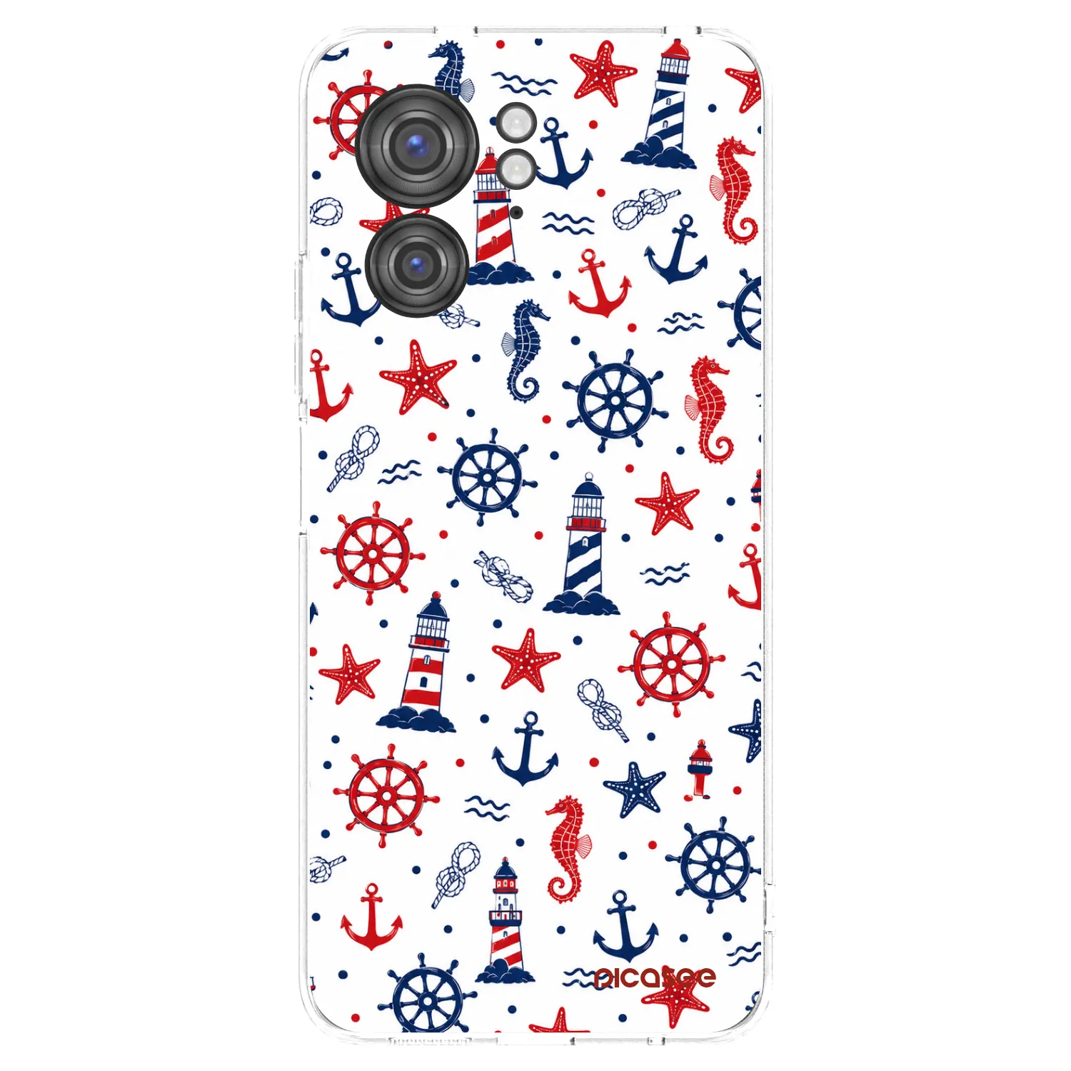 Picasee διαφανής θήκη σιλικόνης Motorola Edge 40 - Sailor Vibes