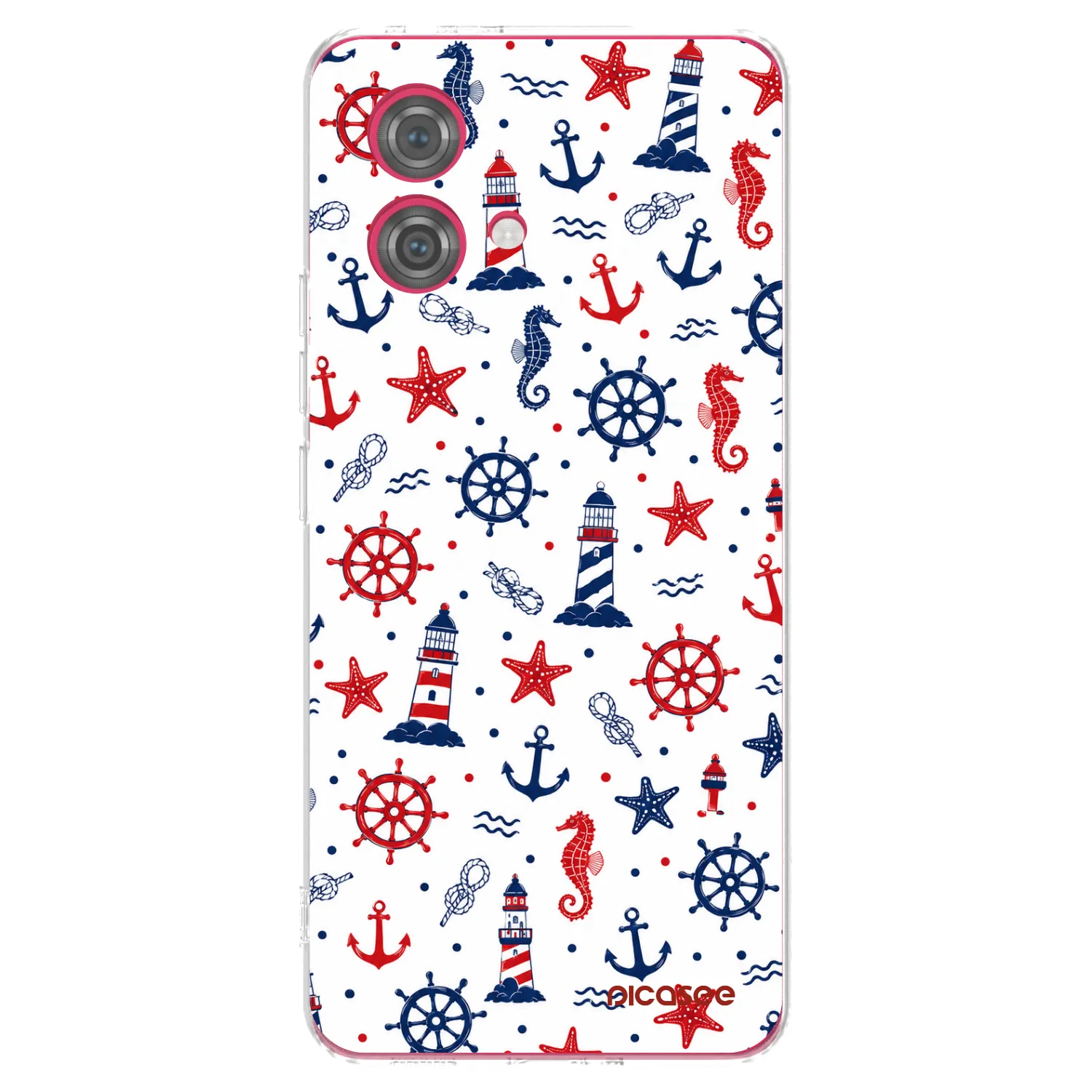 Picasee διαφανής θήκη σιλικόνης Motorola Moto G84 5G - Sailor Vibes