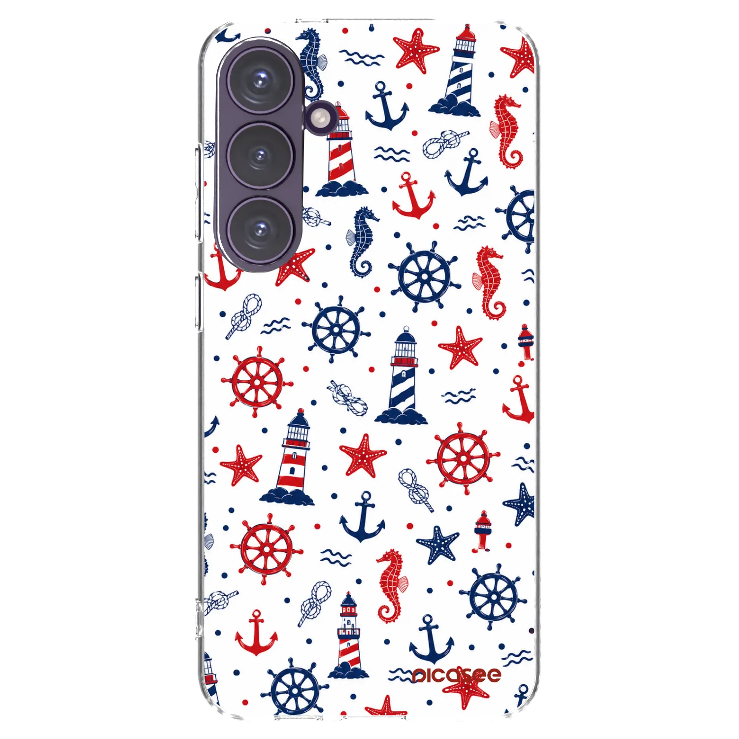 Picasee διαφανής θήκη σιλικόνης Samsung Galaxy S24+ S926B 5G - Sailor Vibes
