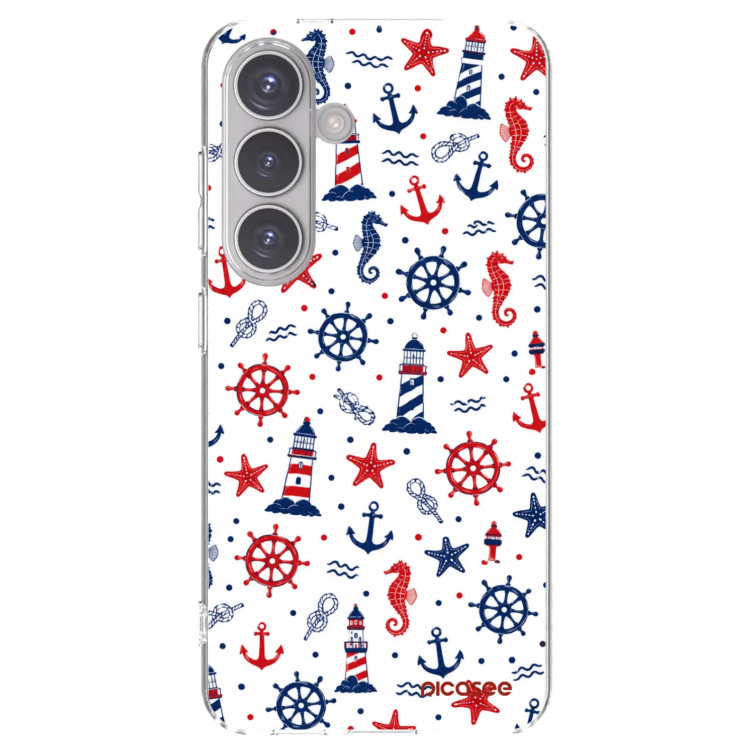 Picasee διαφανής θήκη σιλικόνης Samsung Galaxy S24 S921B 5G - Sailor Vibes
