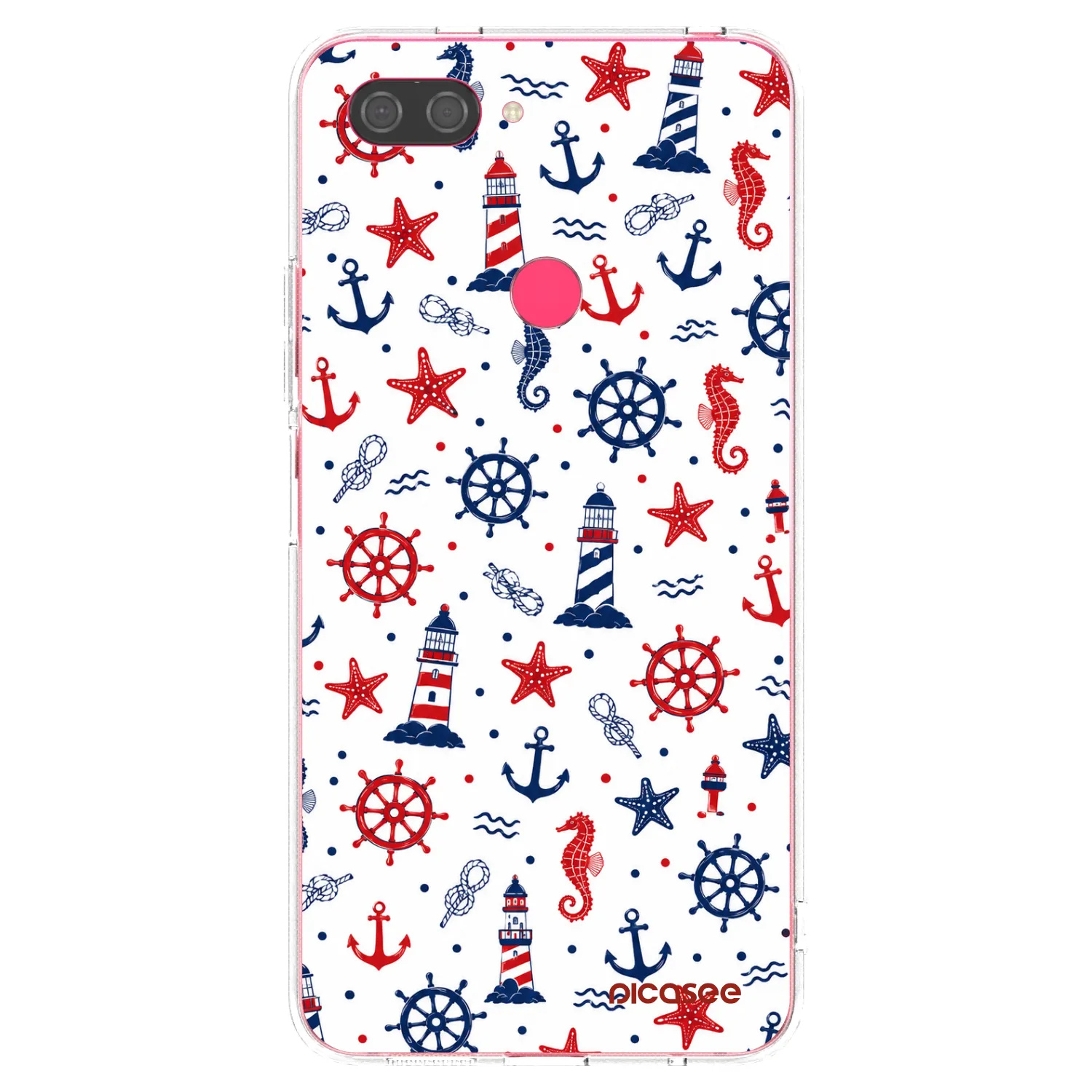 Picasee διαφανής θήκη σιλικόνης Xiaomi Mi 8 Lite - Sailor Vibes