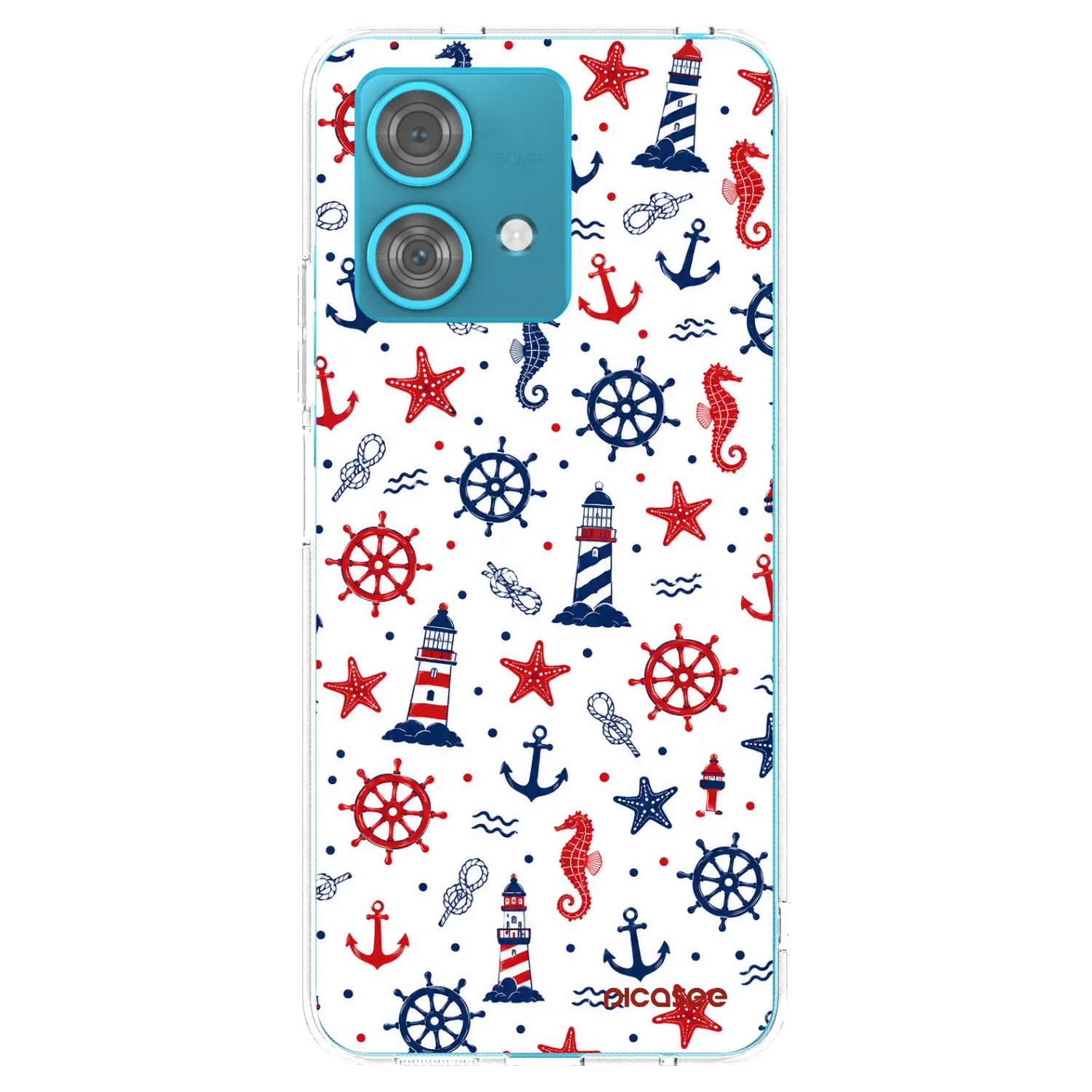 Picasee διαφανής θήκη σιλικόνης Motorola Edge 40 Neo - Sailor Vibes