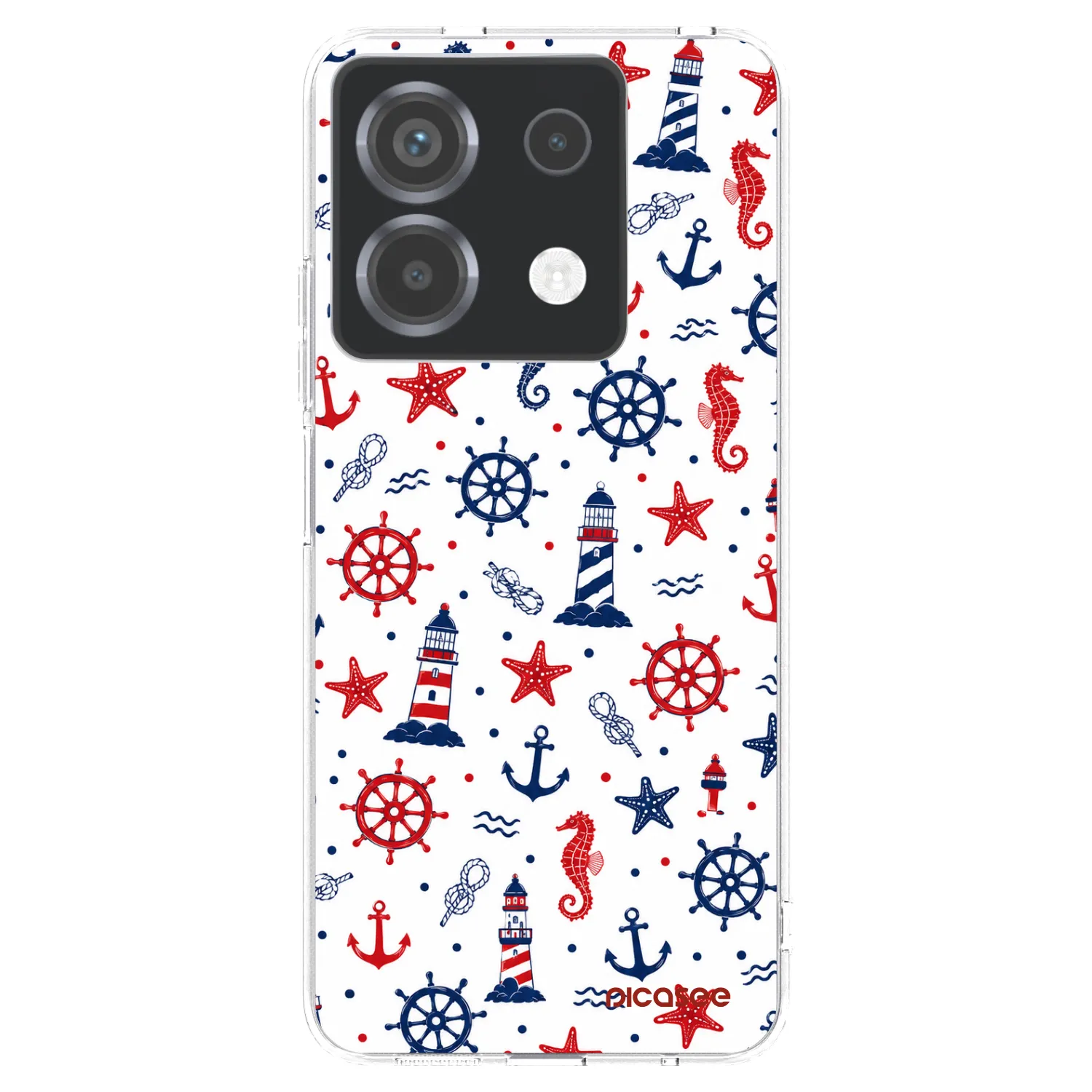 Picasee διαφανής θήκη σιλικόνης Xiaomi Poco X6 - Sailor Vibes