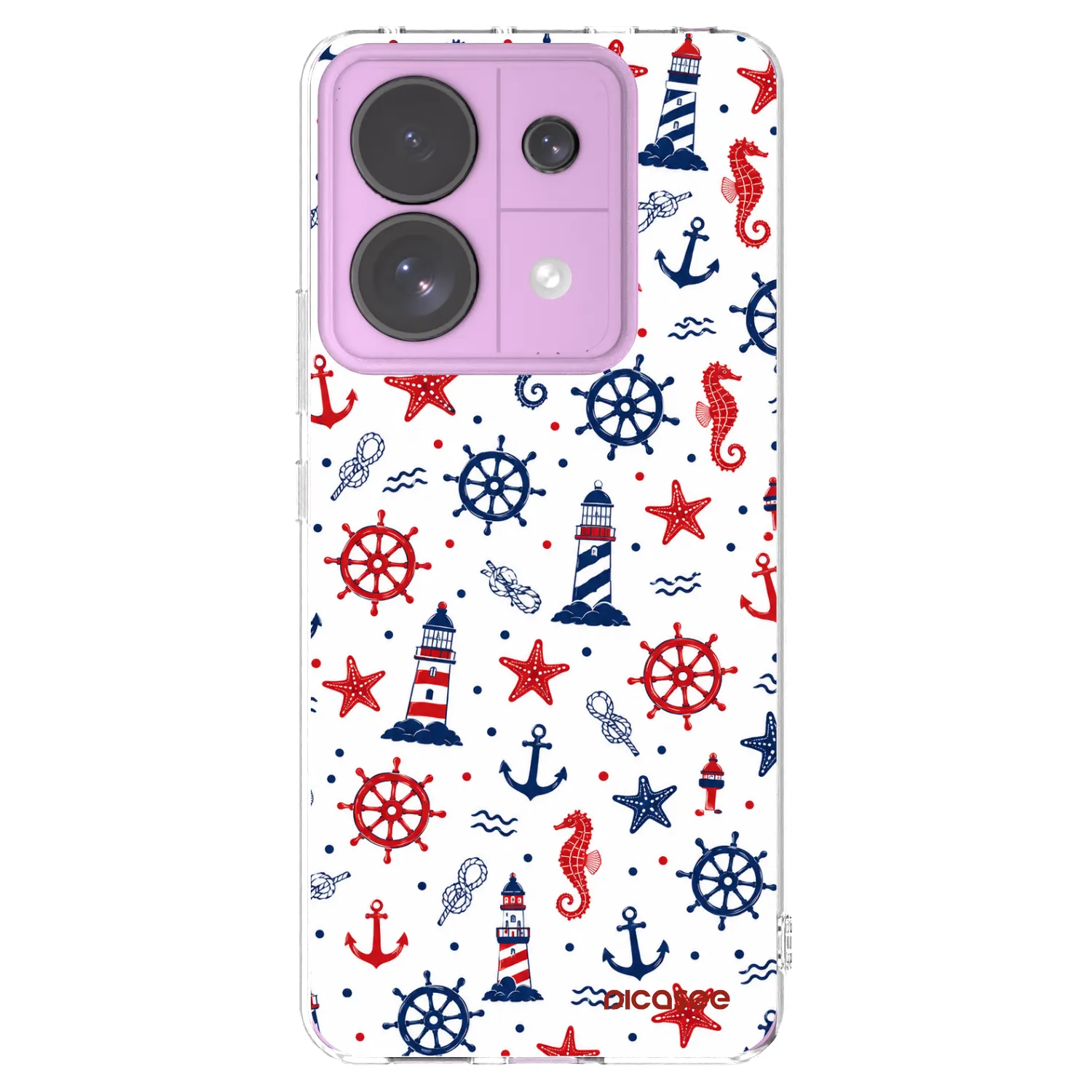 Picasee διαφανής θήκη σιλικόνης Xiaomi Redmi Note 13 Pro 5G - Sailor Vibes