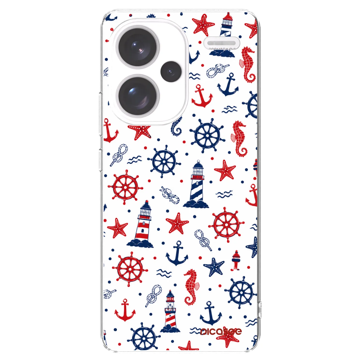 Picasee διαφανής θήκη σιλικόνης Xiaomi Redmi Note 13 Pro+ 5G - Sailor Vibes