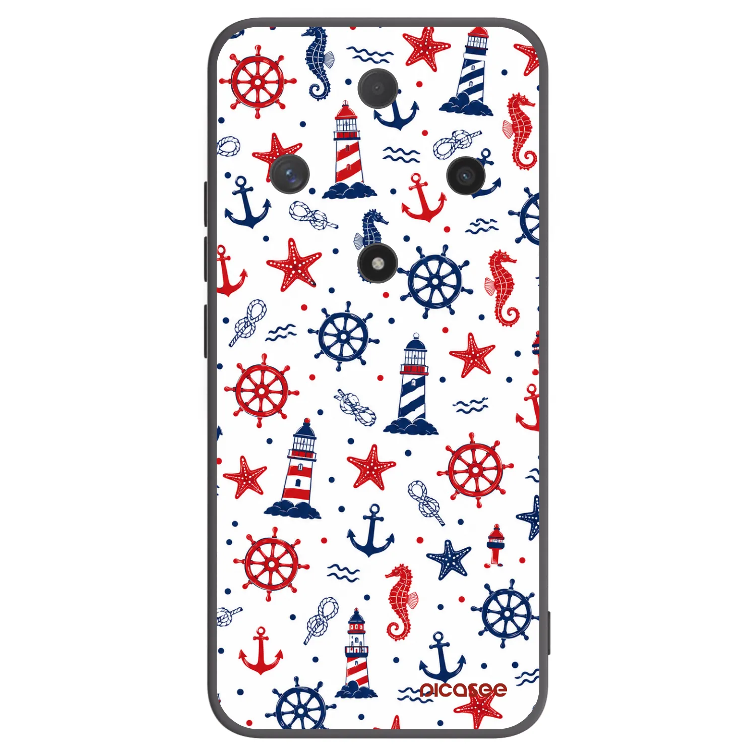 Picasee Μαύρη θήκη σιλικόνης για Honor Magic6 Lite 5G - Sailor Vibes