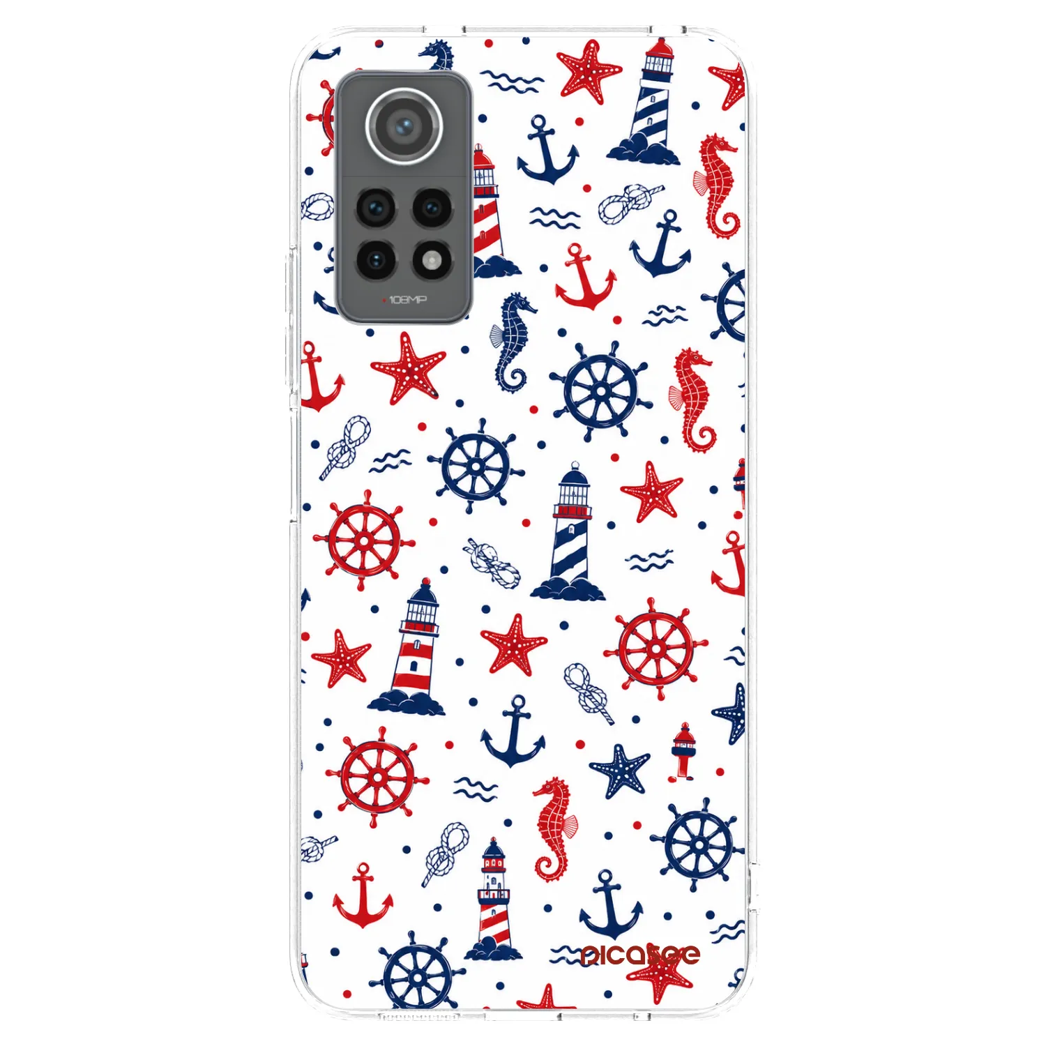 Picasee διαφανής θήκη σιλικόνης Xiaomi Redmi Note 12 Pro 4G - Sailor Vibes