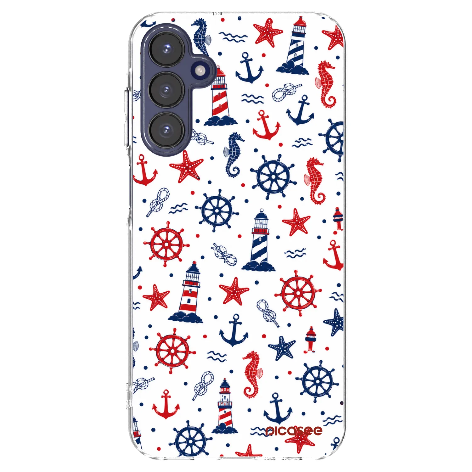 Picasee διαφανής θήκη σιλικόνης Samsung Galaxy A15 A155F 4G - Sailor Vibes