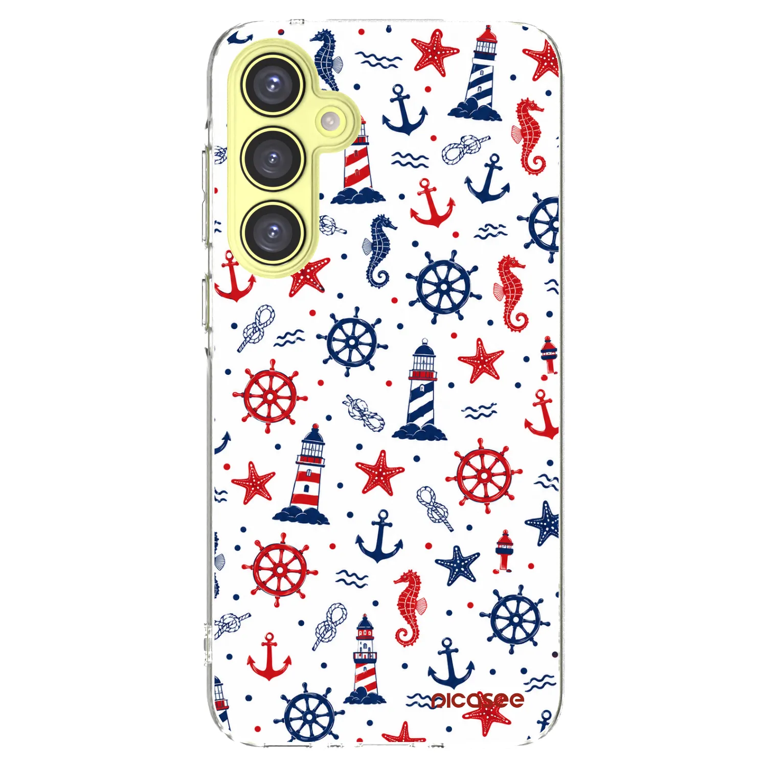 Picasee διαφανής θήκη σιλικόνης Samsung Galaxy A35 5G A356B - Sailor Vibes