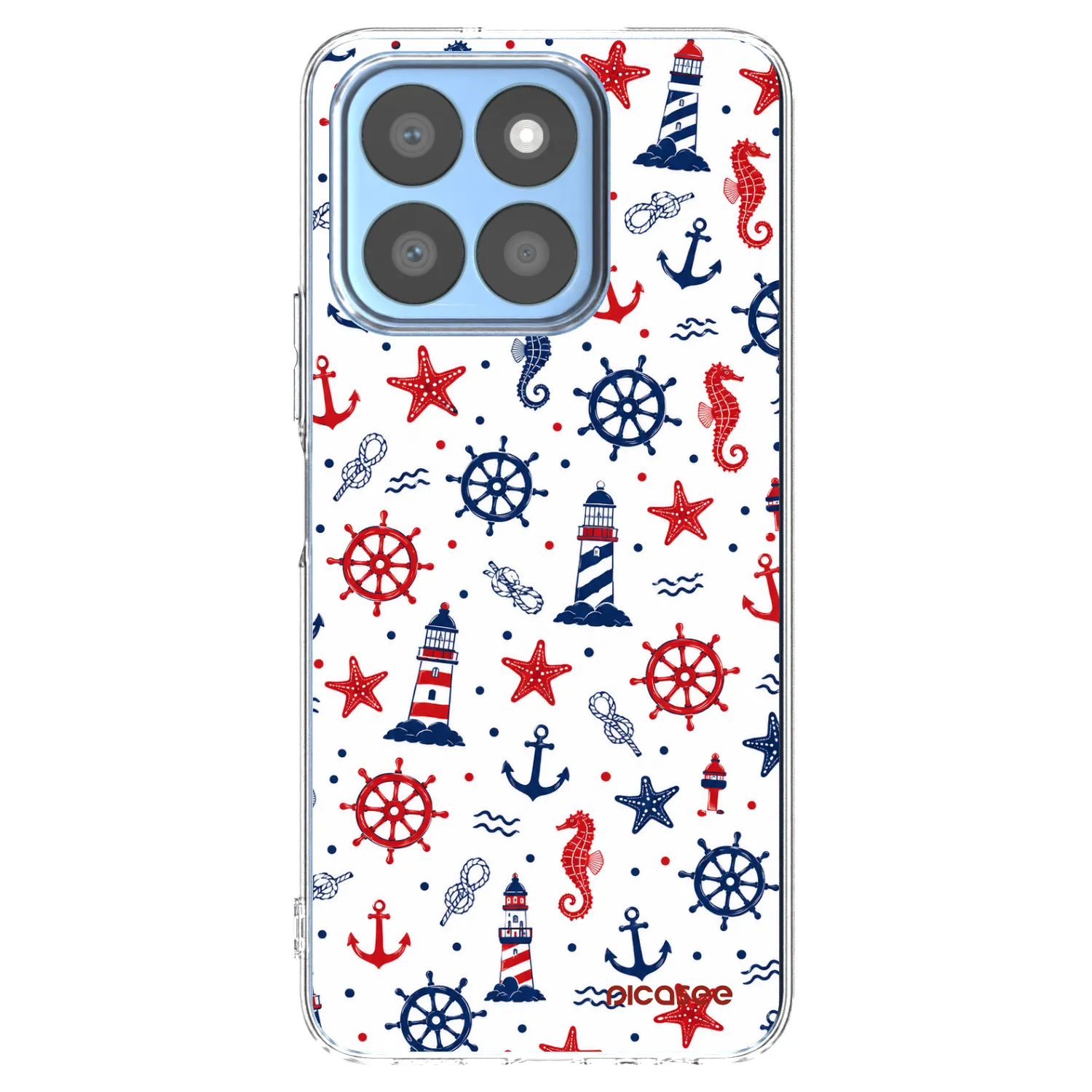 Picasee διαφανής θήκη σιλικόνης Honor X8b - Sailor Vibes
