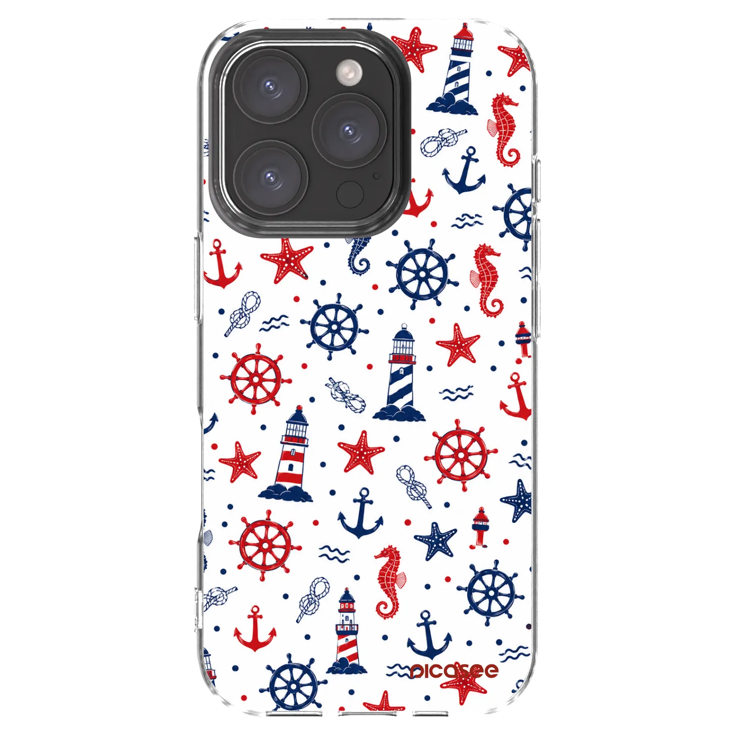 Picasee διαφανής θήκη σιλικόνης Apple iPhone 16 Pro - Sailor Vibes