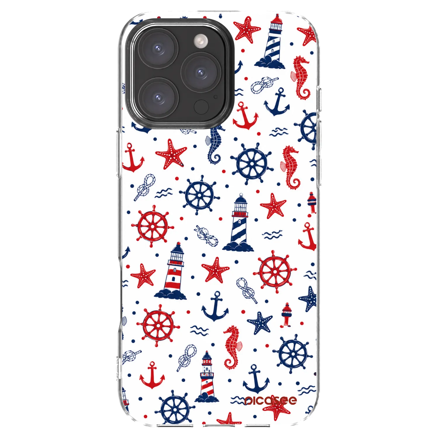 Picasee διαφανής θήκη σιλικόνης Apple iPhone 16 Pro Max - Sailor Vibes