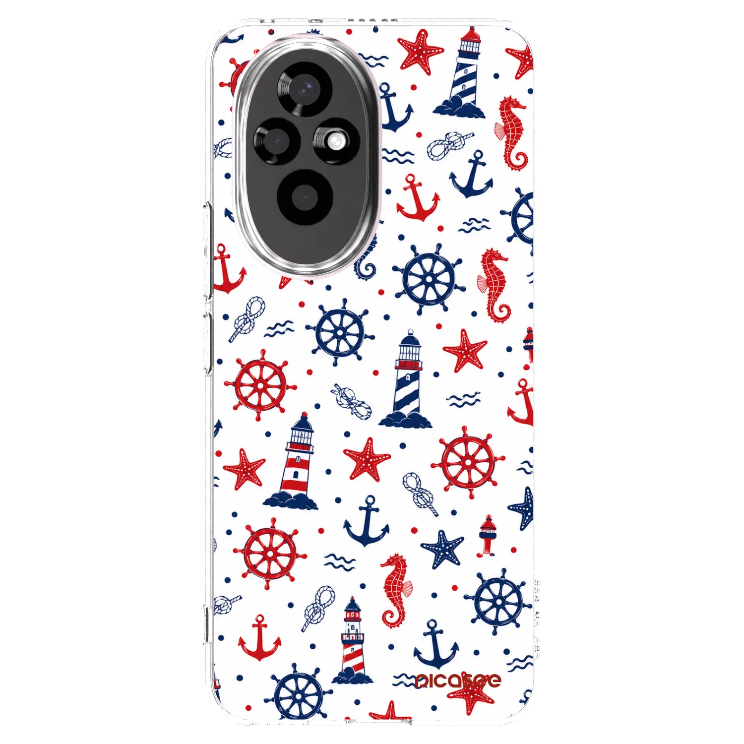 Picasee διαφανής θήκη σιλικόνης Honor 200 Pro 5G - Sailor Vibes