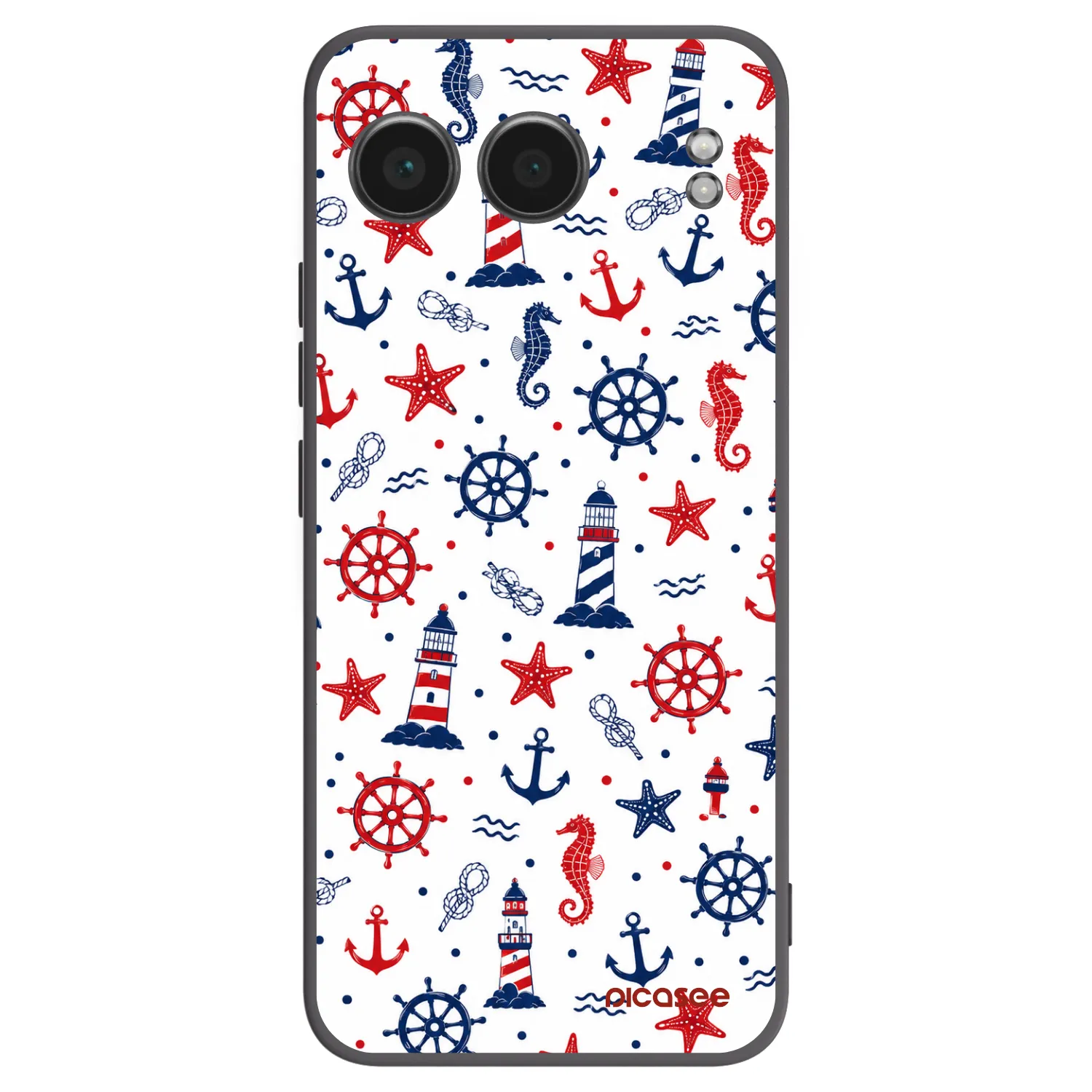 Picasee Μαύρη θήκη σιλικόνης για OnePlus Nord 4 - Sailor Vibes