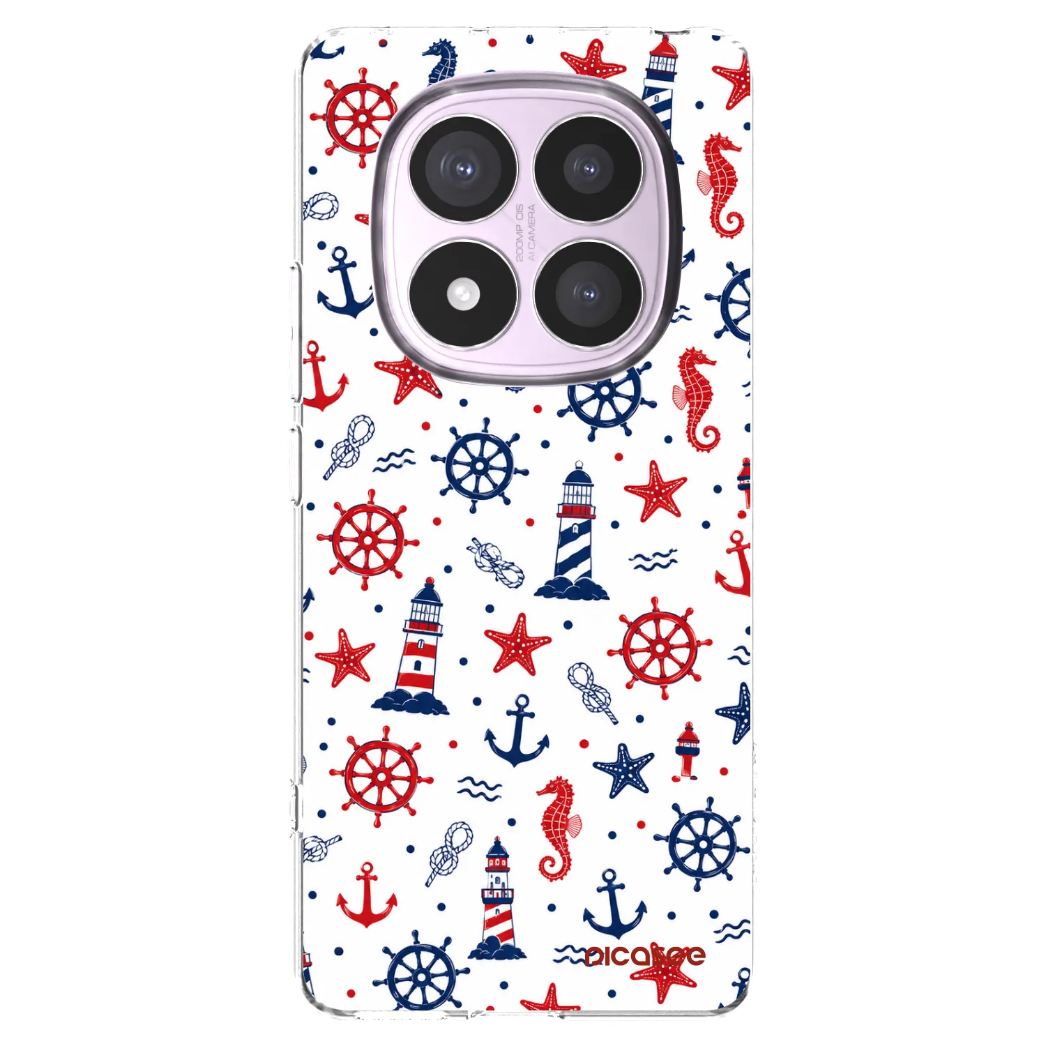 Picasee διαφανής θήκη σιλικόνης Xiaomi Redmi Note 14 Pro 5G - Sailor Vibes