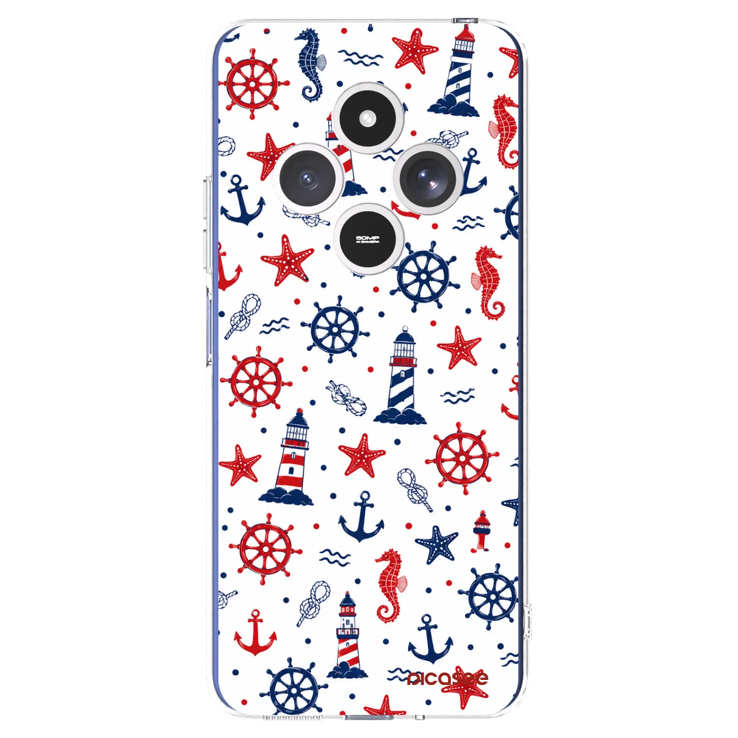Picasee διαφανής θήκη σιλικόνης Xiaomi Redmi 14C - Sailor Vibes