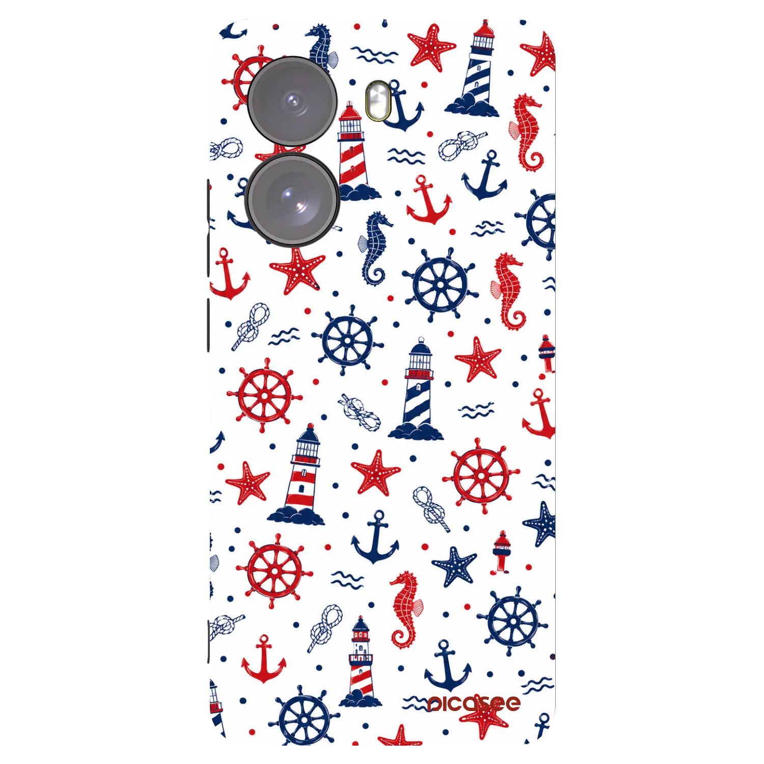 Picasee Μαύρη θήκη σιλικόνης για Xiaomi Poco X7 - Sailor Vibes