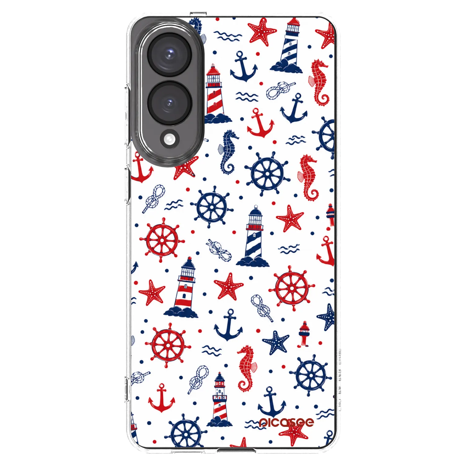 Picasee διαφανής θήκη σιλικόνης Samsung Galaxy S25 Edge 5G - Sailor Vibes