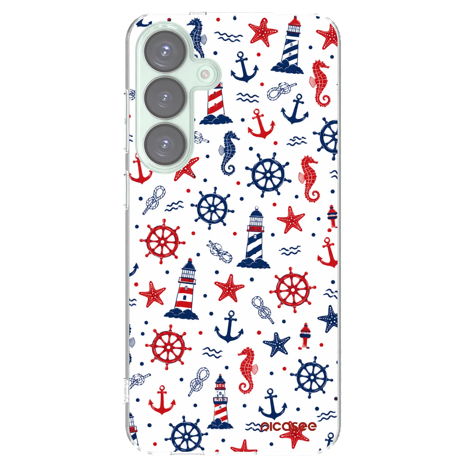 Picasee διαφανής θήκη σιλικόνης Samsung Galaxy S25+ 5G - Sailor Vibes