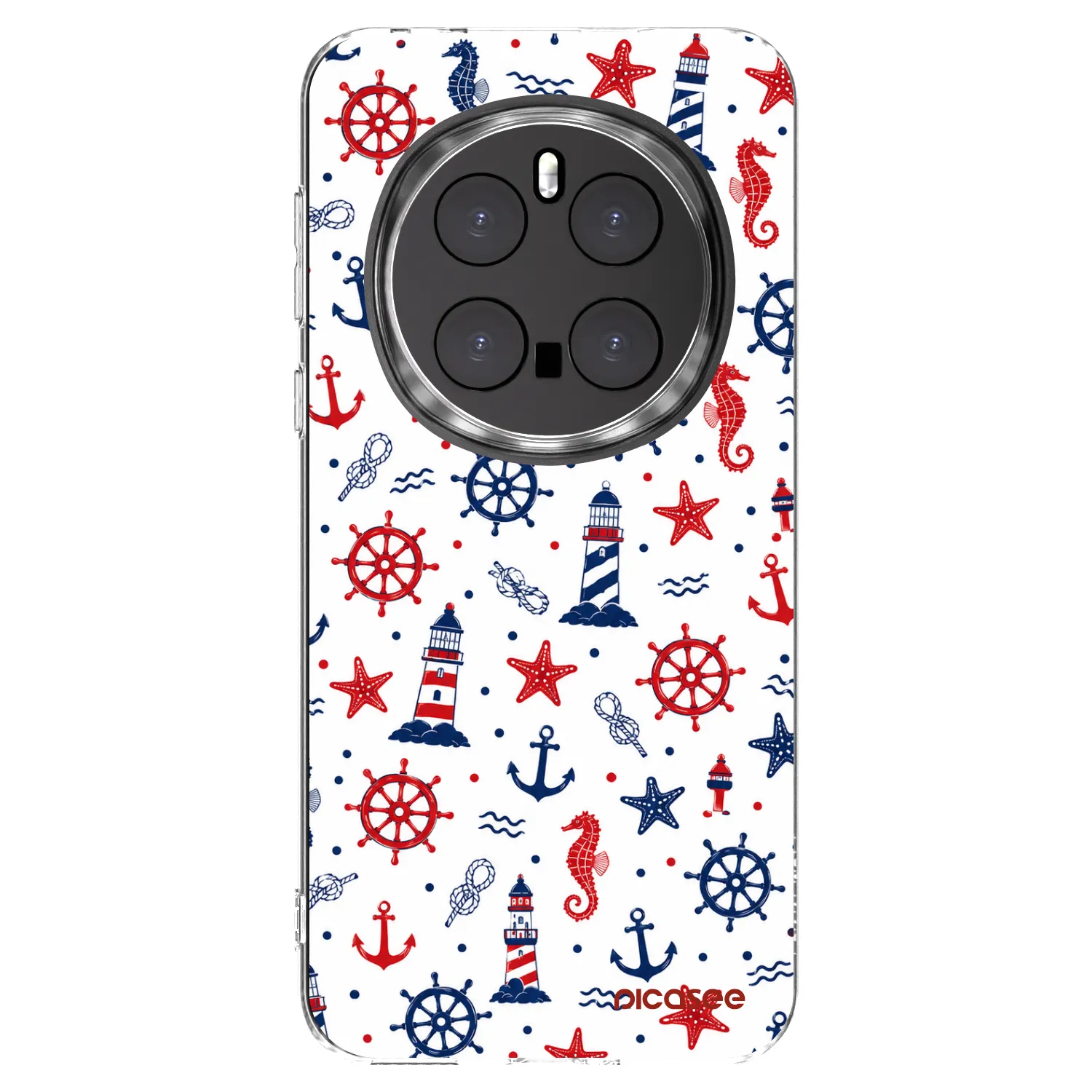 Picasee διαφανής θήκη σιλικόνης Honor Magic7 Pro 5G - Sailor Vibes