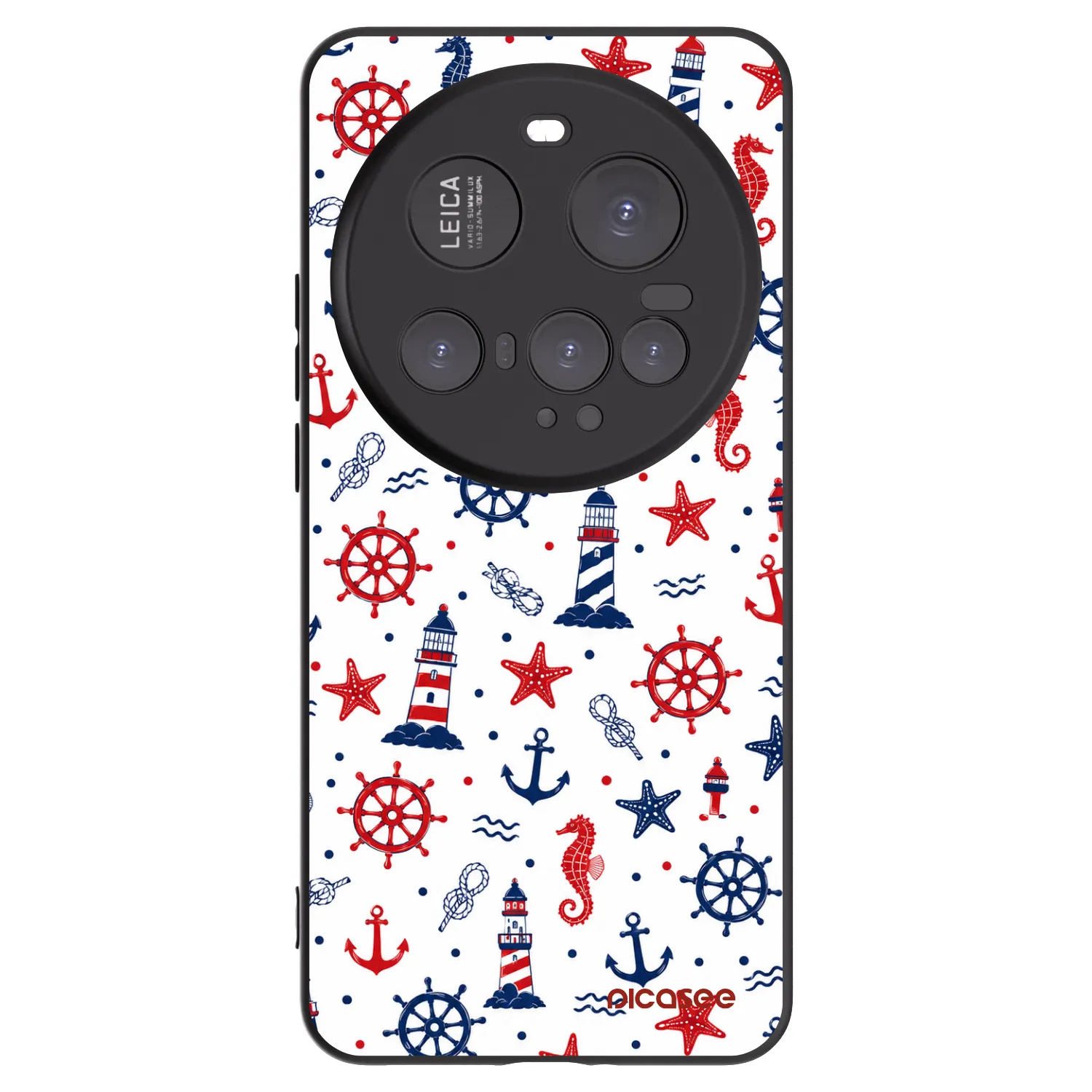 Picasee Μαύρη θήκη σιλικόνης για Xiaomi 15 Ultra - Sailor Vibes