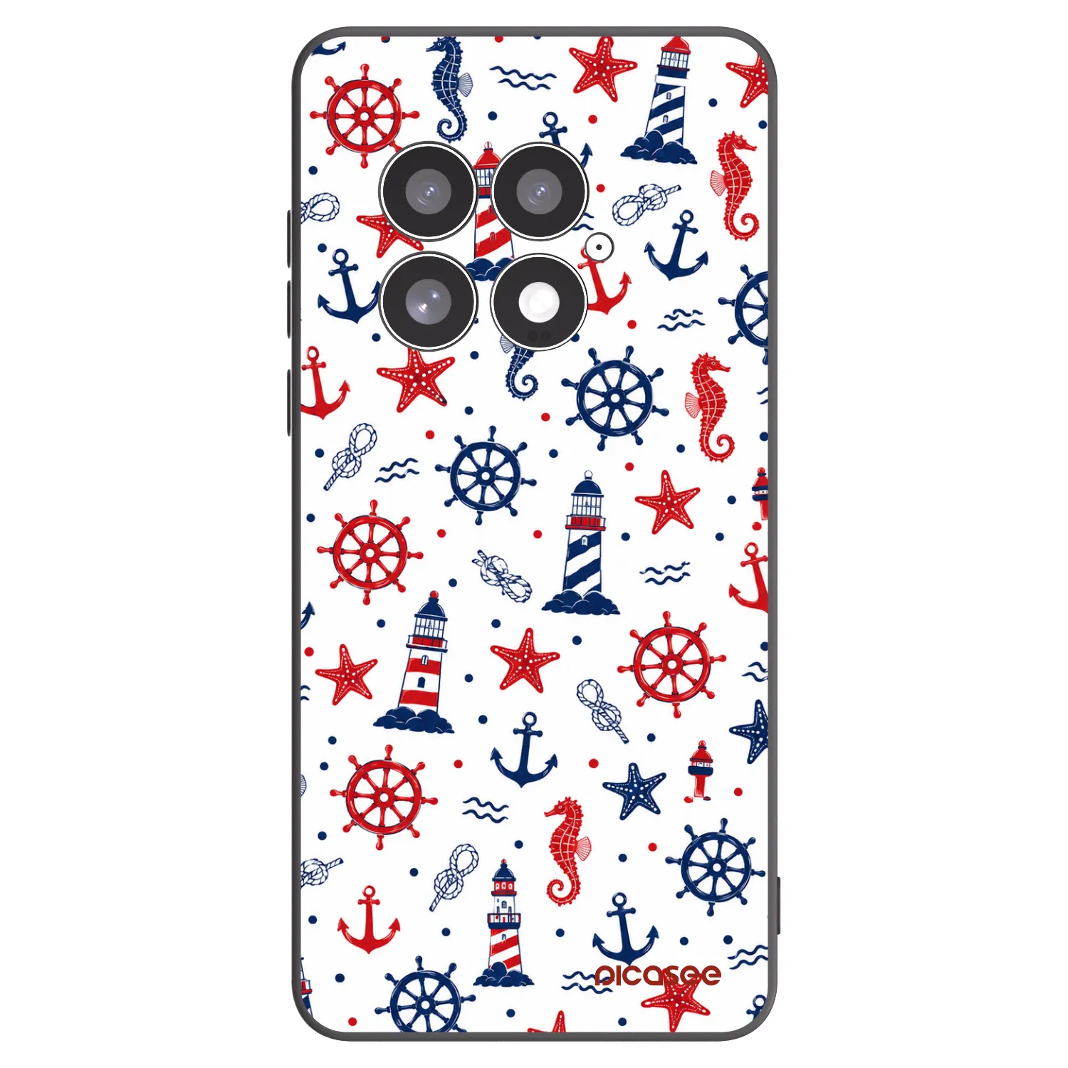 Picasee Μαύρη θήκη σιλικόνης για OnePlus 13 5G - Sailor Vibes