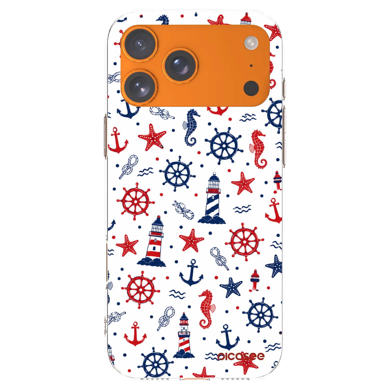 Picasee διαφανής θήκη σιλικόνης Apple iPhone 17 Pro Max - Sailor Vibes