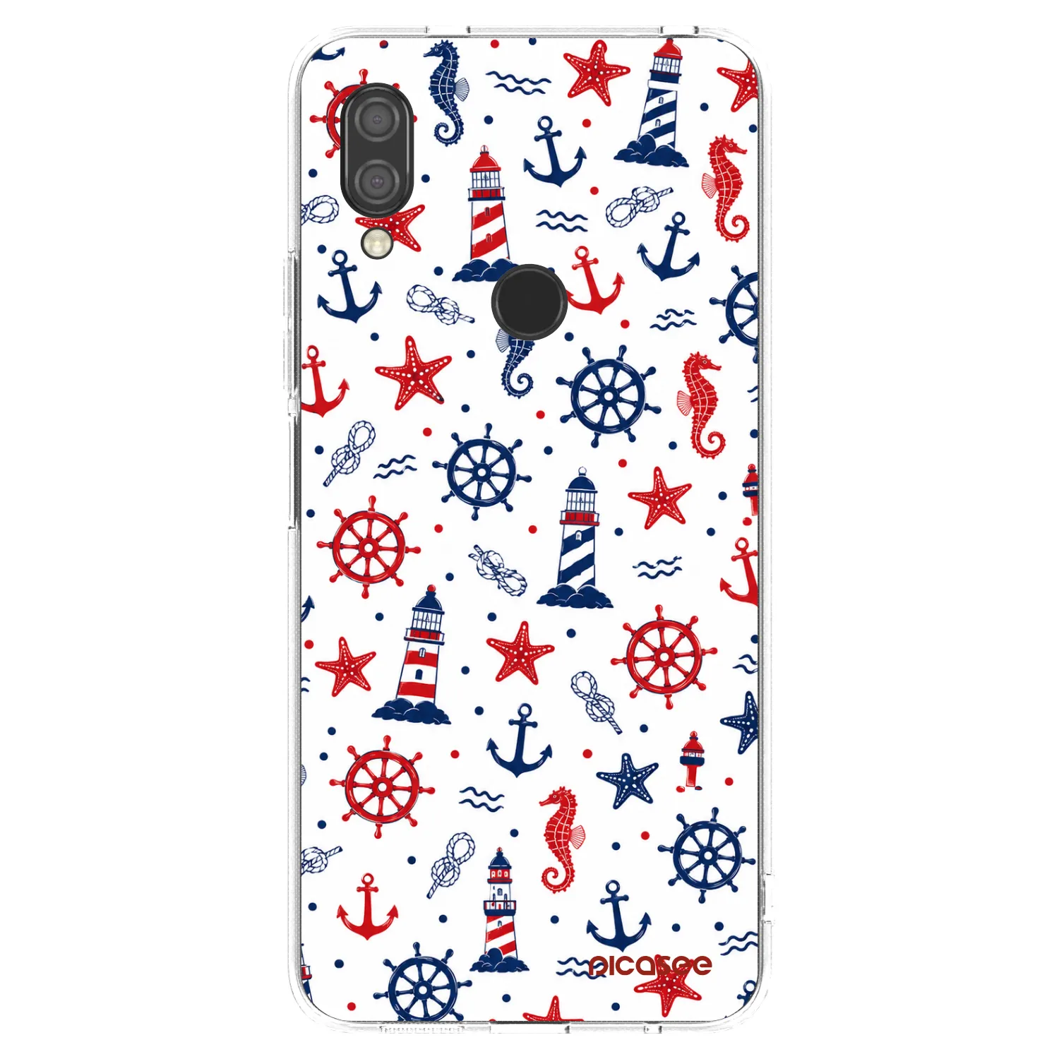 Picasee διαφανής θήκη σιλικόνης Xiaomi Redmi 7 - Sailor Vibes