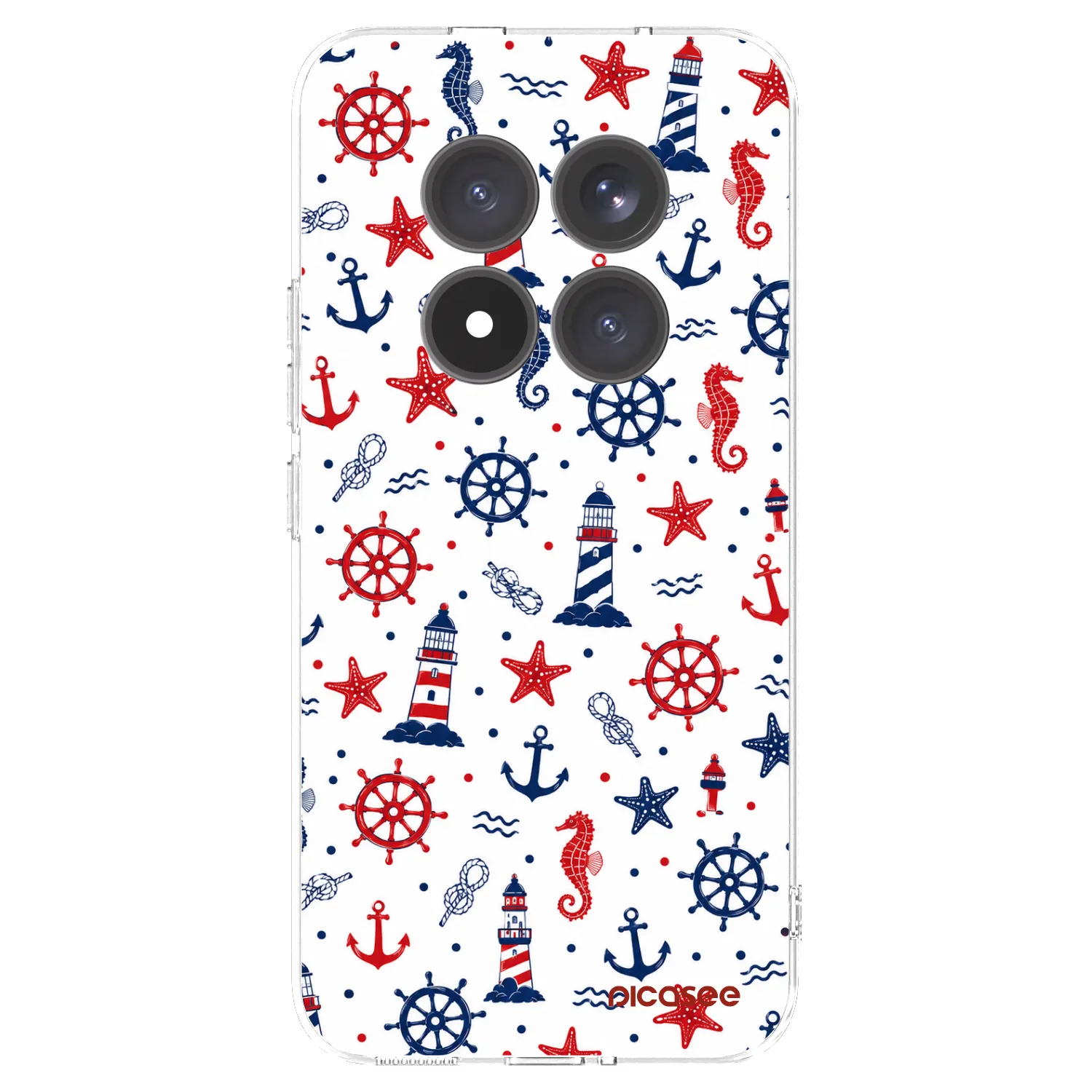 Picasee διαφανής θήκη σιλικόνης Xiaomi Redmi Note 15 Pro+ - Sailor Vibes