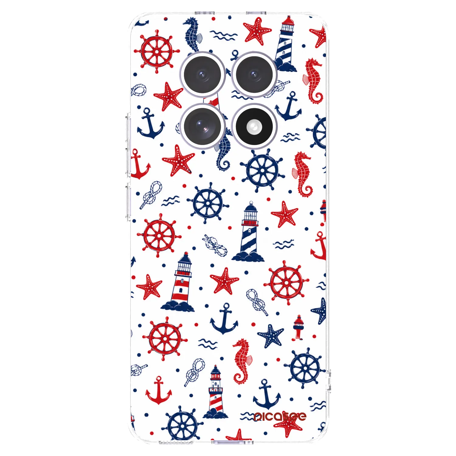Picasee διαφανής θήκη σιλικόνης Xiaomi Redmi Note 15 - Sailor Vibes