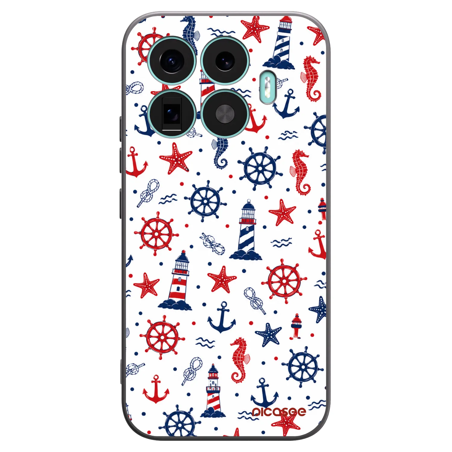 Picasee Μαύρη θήκη σιλικόνης για Xiaomi 17T - Sailor Vibes