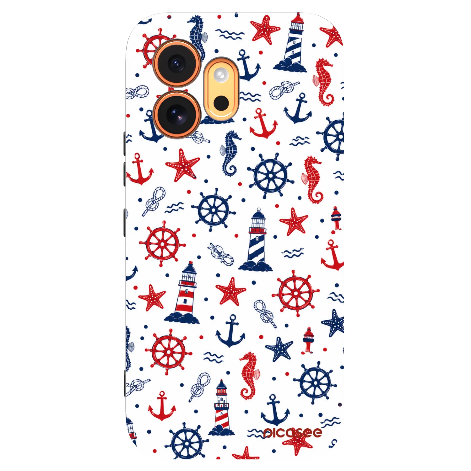 Picasee Μαύρη θήκη σιλικόνης για Honor 600 - Sailor Vibes