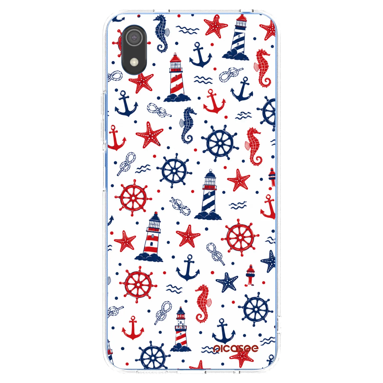 Picasee διαφανής θήκη σιλικόνης Xiaomi Redmi 7A - Sailor Vibes