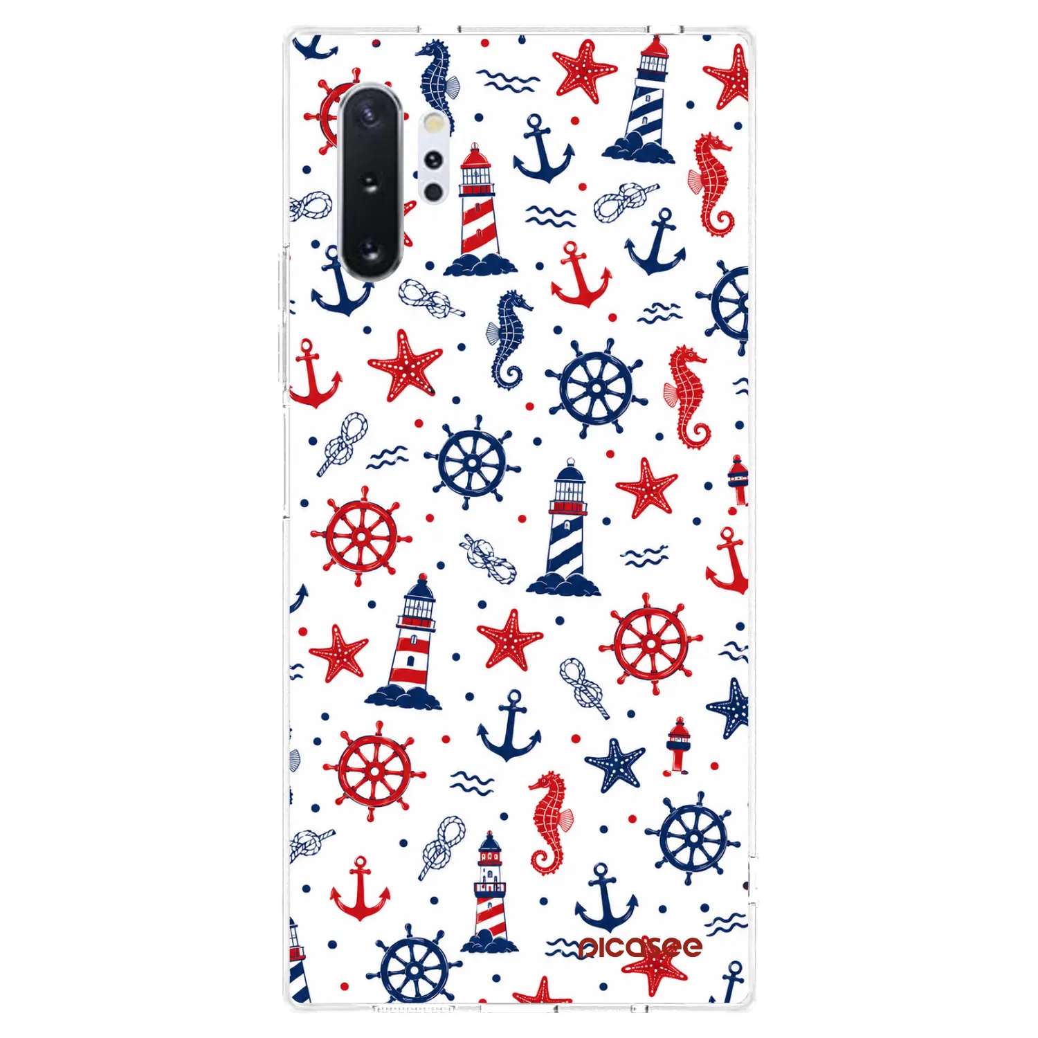Picasee διαφανής θήκη σιλικόνης Samsung Galaxy Note 10+ N975F - Sailor Vibes
