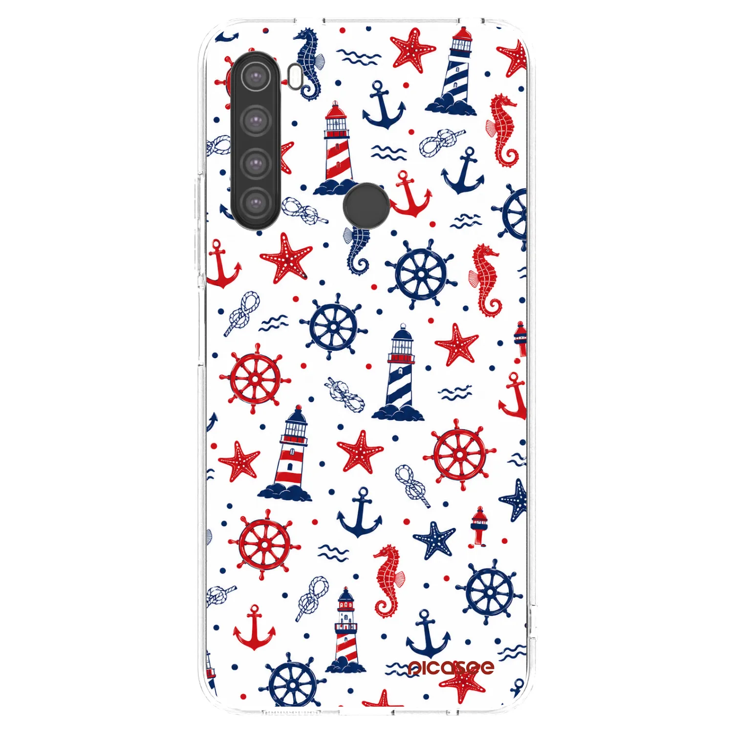 Picasee διαφανής θήκη σιλικόνης Xiaomi Redmi Note 8 - Sailor Vibes