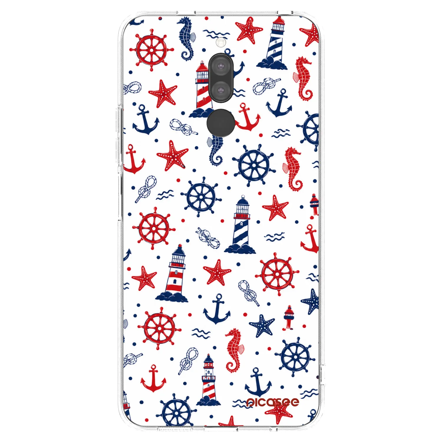 Picasee διαφανής θήκη σιλικόνης Xiaomi Redmi 8 - Sailor Vibes