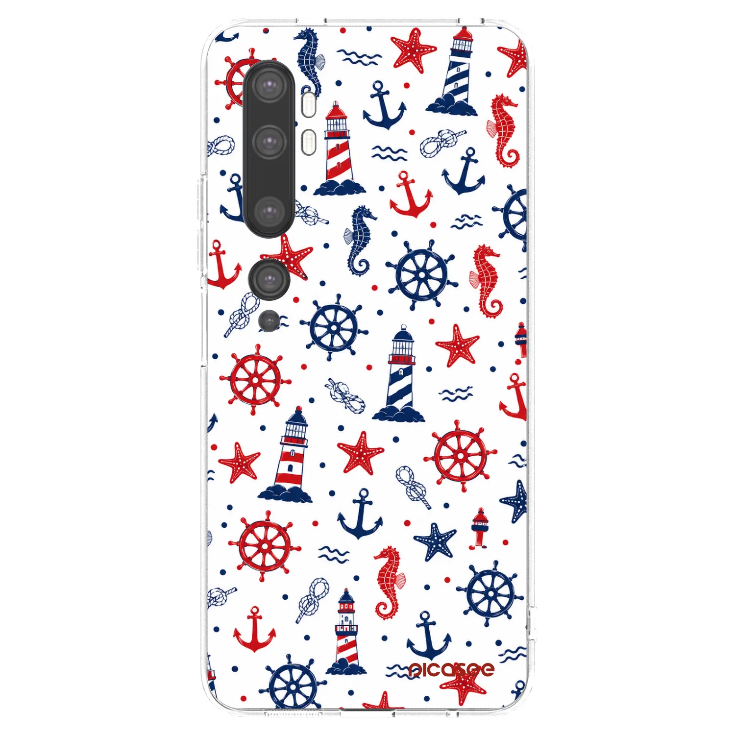 Picasee διαφανής θήκη σιλικόνης Xiaomi Mi Note 10 (Pro) - Sailor Vibes