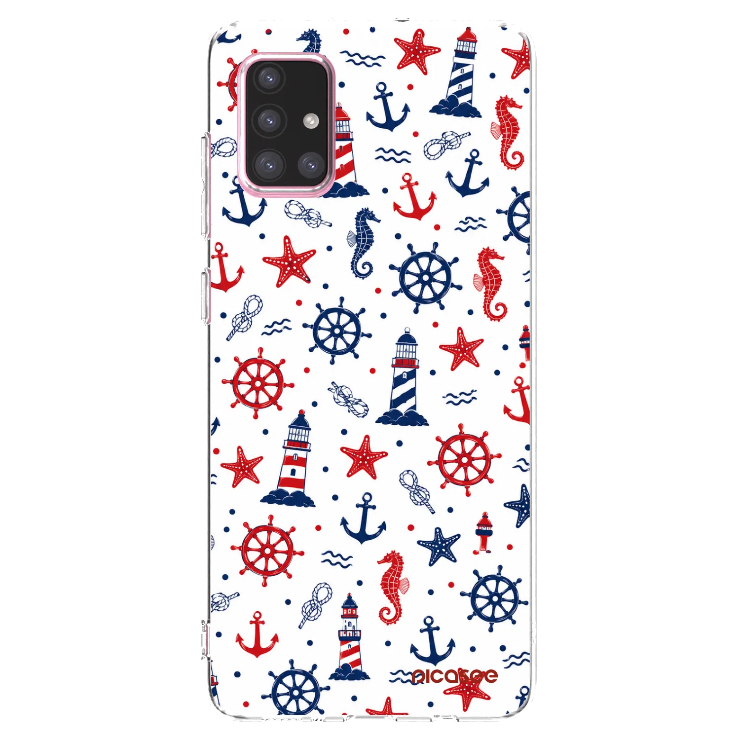 Picasee διαφανής θήκη σιλικόνης Samsung Galaxy A71 A715F - Sailor Vibes
