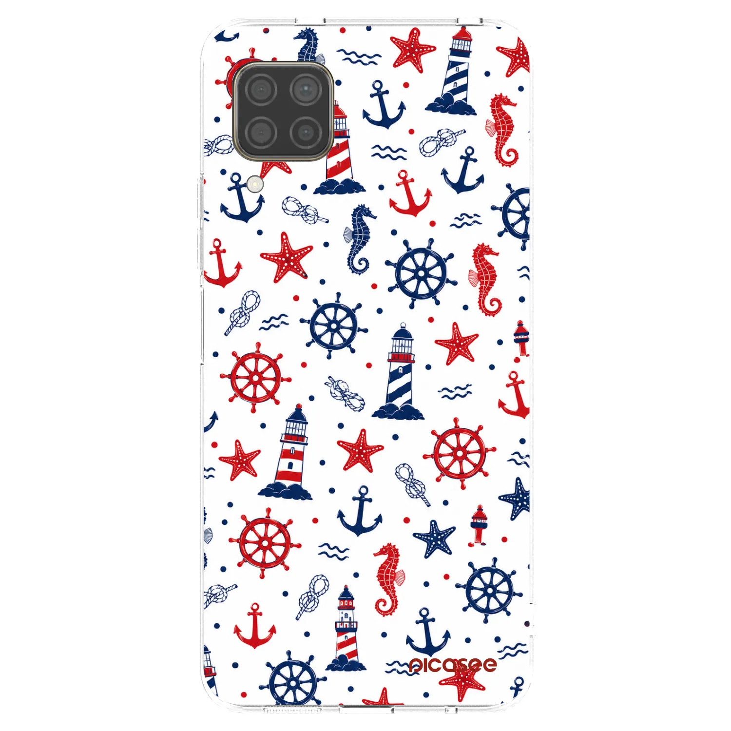 Picasee διαφανής θήκη σιλικόνης Huawei P40 Lite - Sailor Vibes