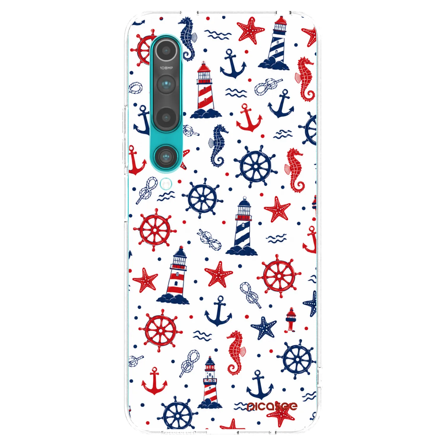 Picasee διαφανής θήκη σιλικόνης Xiaomi Mi 10 - Sailor Vibes