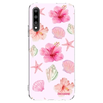 Picasee διαφανής θήκη σιλικόνης Honor 9X Pro - Blush Lagoon