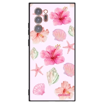 Picasee Μαύρη θήκη σιλικόνης για Samsung Galaxy Note 20 Ultra - Blush Lagoon