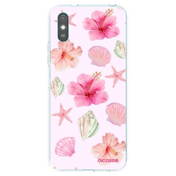 Picasee διαφανής θήκη σιλικόνης Xiaomi Redmi 9A - Blush Lagoon