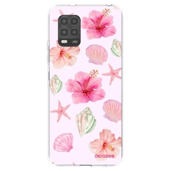 Picasee διαφανής θήκη σιλικόνης Xiaomi Mi 10 Lite - Blush Lagoon