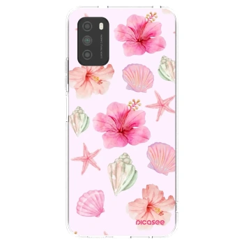 Picasee διαφανής θήκη σιλικόνης Xiaomi Poco M3 - Blush Lagoon